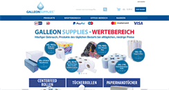 Desktop Screenshot of galleonsupplies.de